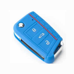Funda de llave VW azul