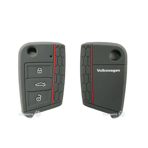 Funda de llave VW gris